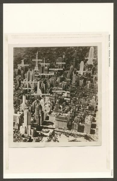 General View: Midtown - Fifth Avenue - 62nd Street looking south, 1931-02