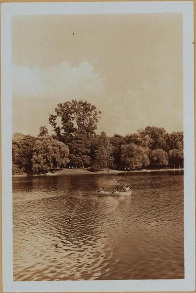 Manhattan: Central Park - The Lake., 1935