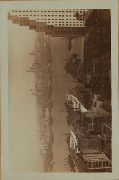 East River - Piers 14-16 - Manhattan - South Street - Depeyster Street - John Street - [Skyline of Brooklyn.], 1930–1933