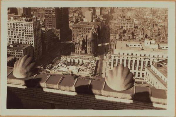 Manhattan: Worth Street - Lafayette Street, 1932