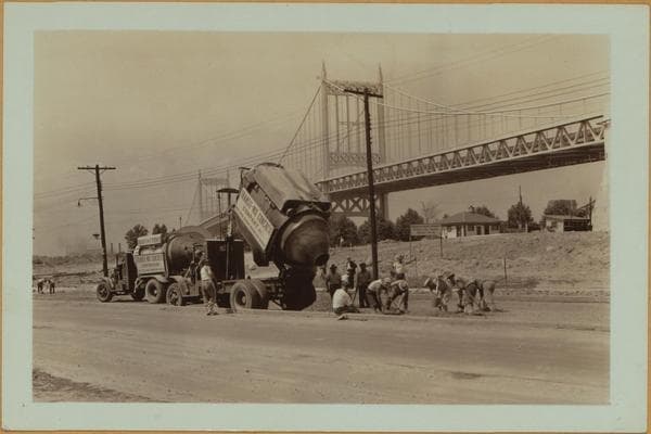 Bridges - Triborough Bridge., 1936
