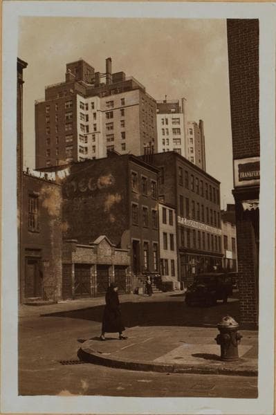 Manhattan: Jane Street - 4th Street, 1933