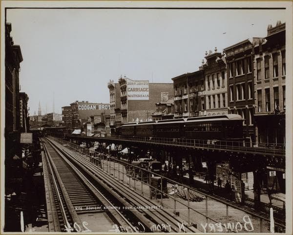 Manhattan: Bowery - Canal Street, 1945