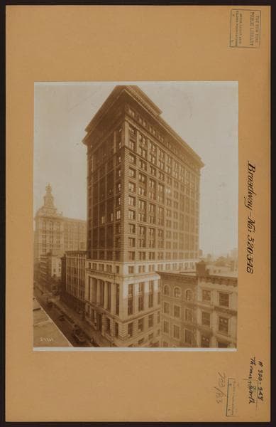 Manhattan: Broadway - Pearl Street, 1928