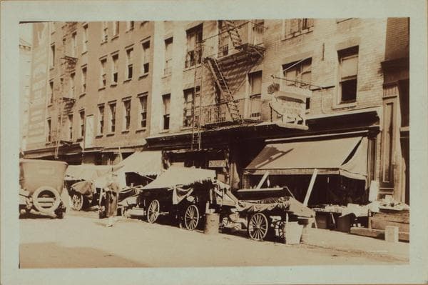 Manhattan: Thompson Street - Houston Street, 1929