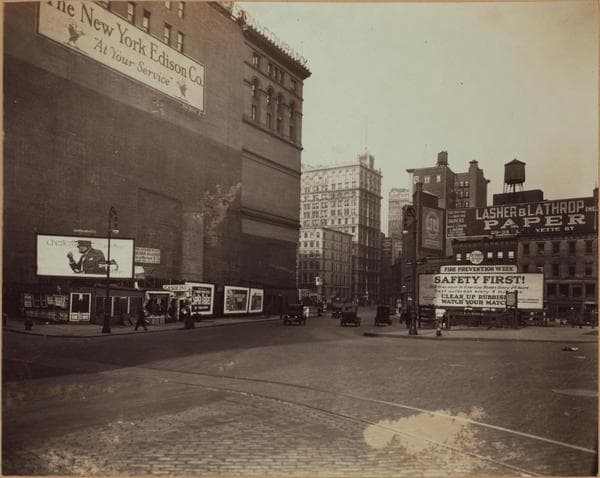 Manhattan: Lafayette Street - Duane Street, 1925