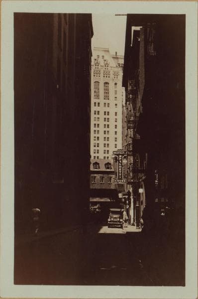 Manhattan: Thames Street - Trinity Place, 1929