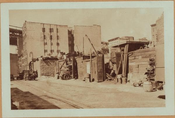 Manhattan: Water Street - Rutgers Slip, 1937