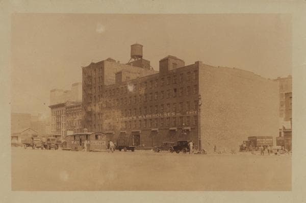 Manhattan: West Street - Watts Street, 1927