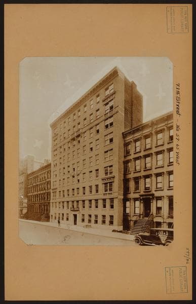 Manhattan: 71st Street (West) - Columbus Avenue, 1928