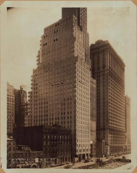 Manhattan: West Street - Battery Place, 1930