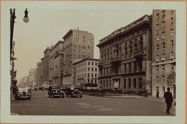 Manhattan: Park Avenue - 58th Street (East), 1936