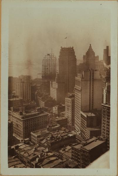 General view - Wall Street - Southwest., 1930