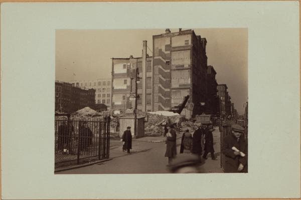 Manhattan: Norfolk Street - Hester Street, 1931