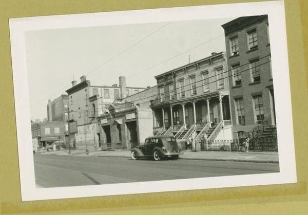Putnam Avenue - Bedford Avenue, south side looking east, 1942-05-14