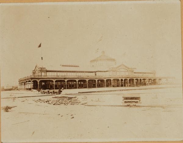 Brooklyn: Covered Walk - Stillwell Avenue, 1877