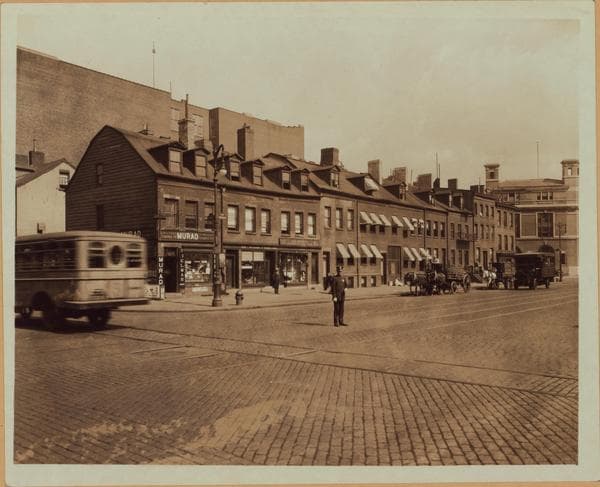 Manhattan: Varick Street - Houston Street, 1925
