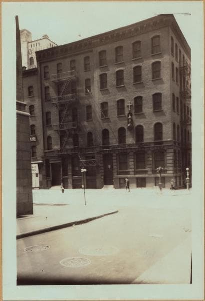 Manhattan: Trinity Place - Thames Street, 1933–1941