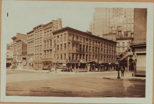 Manhattan: West Broadway - Barclay Street, 1932