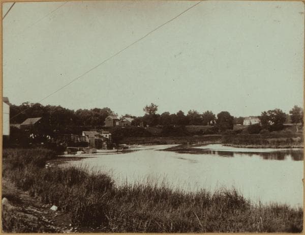 Flushing Creek [Flushing River] - Queens - [Northern Boulevard Bridge.], 1897–1927
