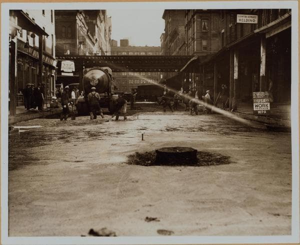 Manhattan: Harrison Street - Washington Street, 1936