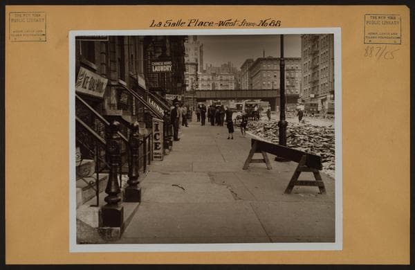Manhattan: La Salle Place - Amsterdam Avenue, 1936
