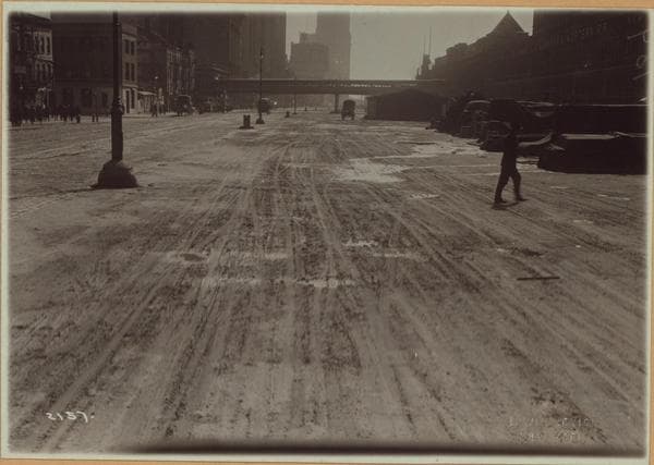 Manhattan: West Street - Fulton Street, 1920