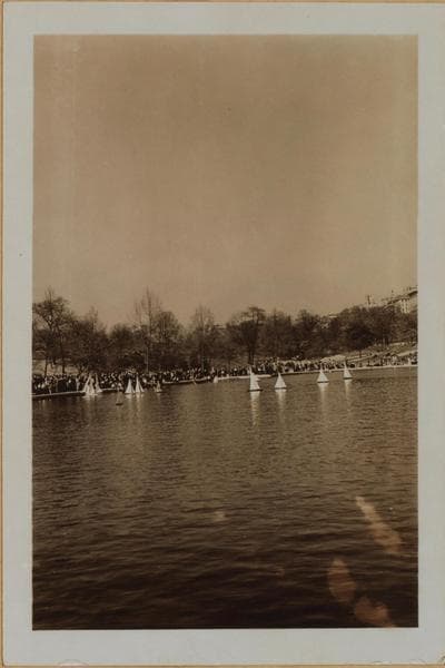 Manhattan: Central Park - Sailboat pond., 1933–1936