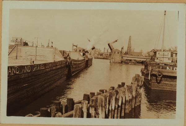 Flushing River - Queens - [Northern Boulevard Bridge.], 1927–1935