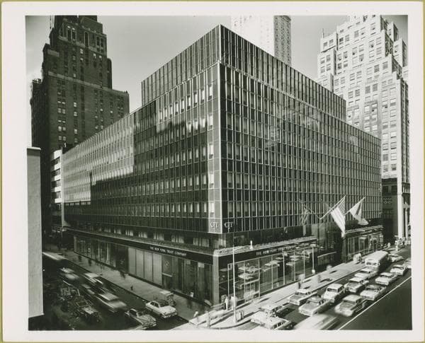 Madison Avenue #650 - 59th Street, northwest corner, 1957-11-25