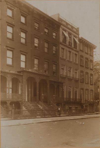 Manhattan: Gramercy Park West - Gramercy Park (North), 1923