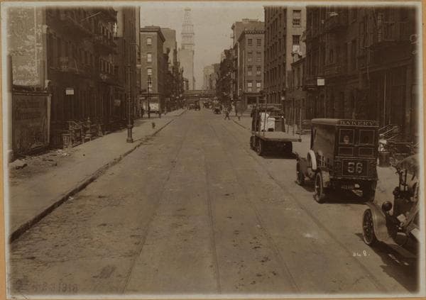 Manhattan: 24th Street - 1st Avenue, 1918