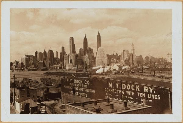 Brooklyn: Montague Street - Furman Street, 1938