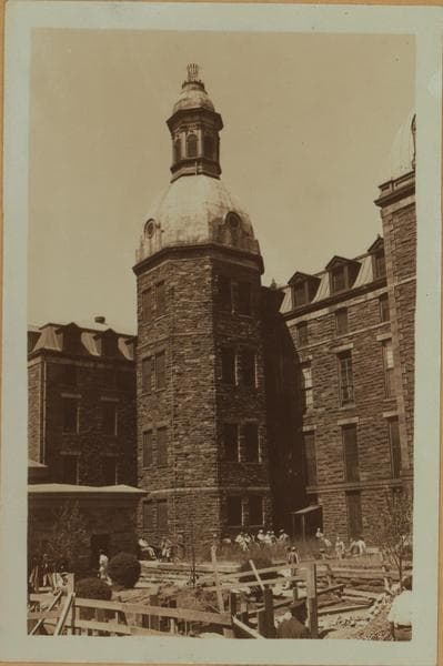 Islands - Welfare Island - City Hospital (rear view)., 1933