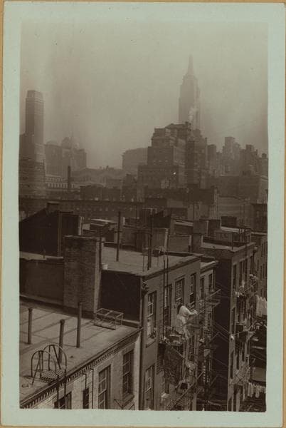 General view - Midtown Manhattan., 1931