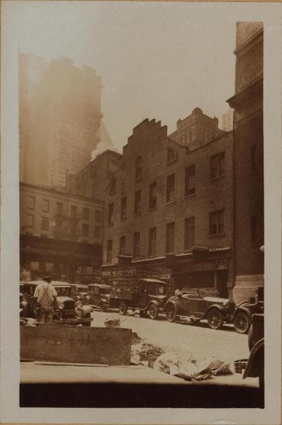 Manhattan: Cedar Street - Greenwich Street, 1929