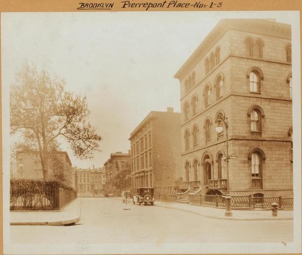 Brooklyn: Pierrepont Place - Pierrepont Street, 1926