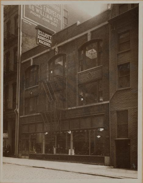 Manhattan: Leonard Street - Lafayette Street, 1924