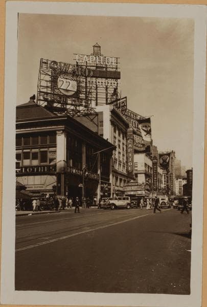 Manhattan: Broadway - 50th Street, 10-1-1933