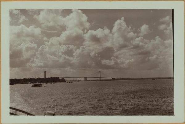 Bridges - Bronx-Whitestone Bridge - [East River - Connecting Bronx to Queens.], 1939