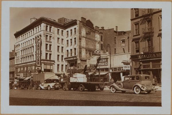Manhattan: Canal Street - Baxter Street, 1936