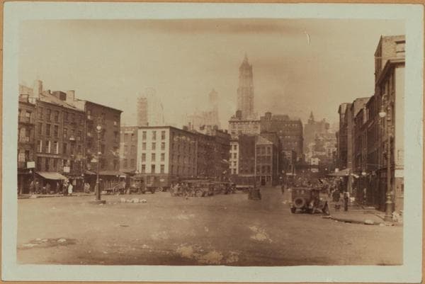 Manhattan: Peck Slip - South Street, 1931