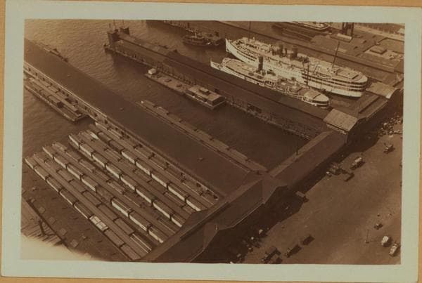 North (Hudson) River - Piers 16-19., 1930