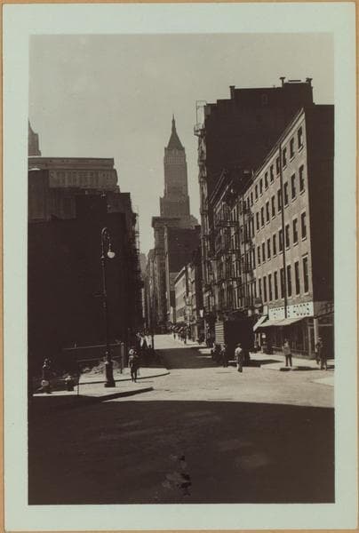 Manhattan: South William Street - Broad Street, 1939