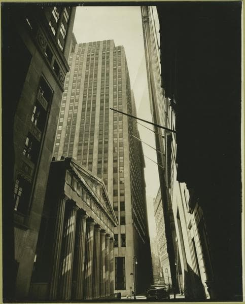 Manhattan: Pine Street., 1936