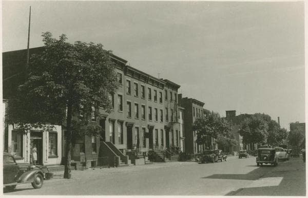 Cumberland Street - Fulton Street, southeast corner, 1941-09-02