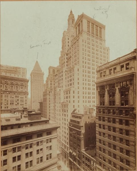 Manhattan: Wall Street - Pearl Street, 1928