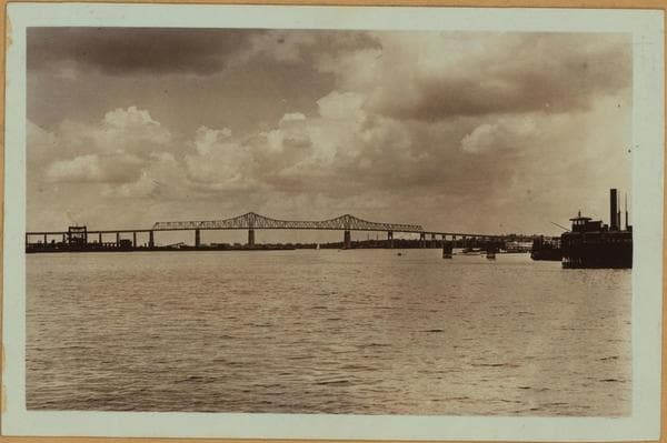 Bridges - Outerbridge Crossing site - [Linking Tottenville, Staten Island to Perth Amboy, New Jersey.], 1929–1936