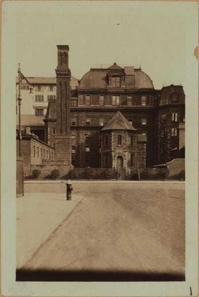 Hospitals - Bellevue Hospital - [Old administration building.], 1928