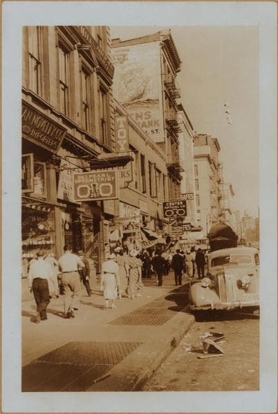 Manhattan: Canal Street - Broadway, 1937